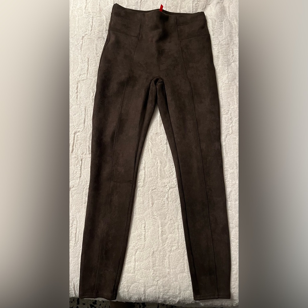 Spanx Faux suede leggings
